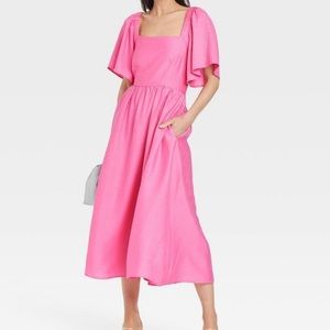 Stunning pink dress
